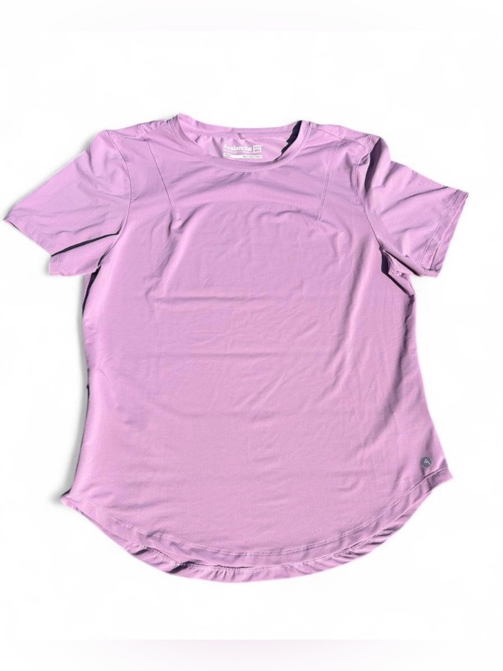 Avalanche women’s Sz. L purple-pink short sleeve performance t-shirt